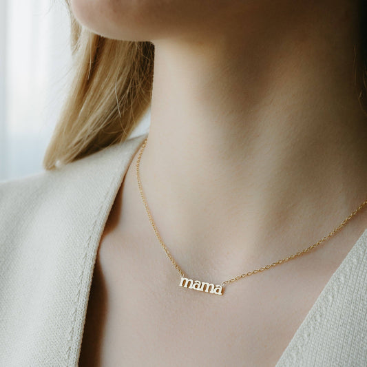 Petite Gold - Mama Necklace