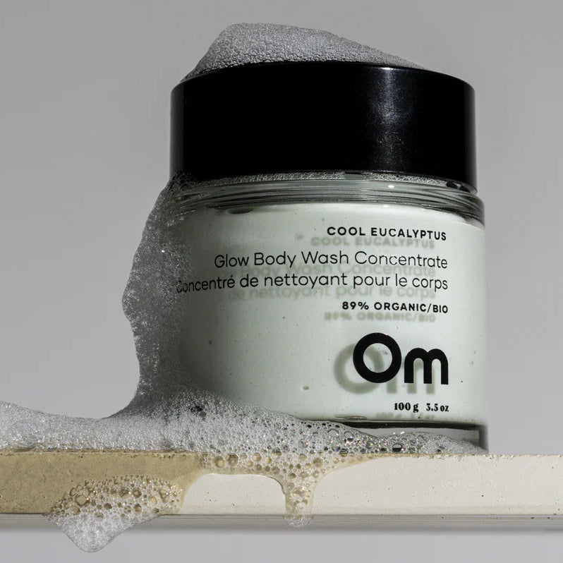 Om Organics Cool Eucalyptus Glow Body Wash Concentrate