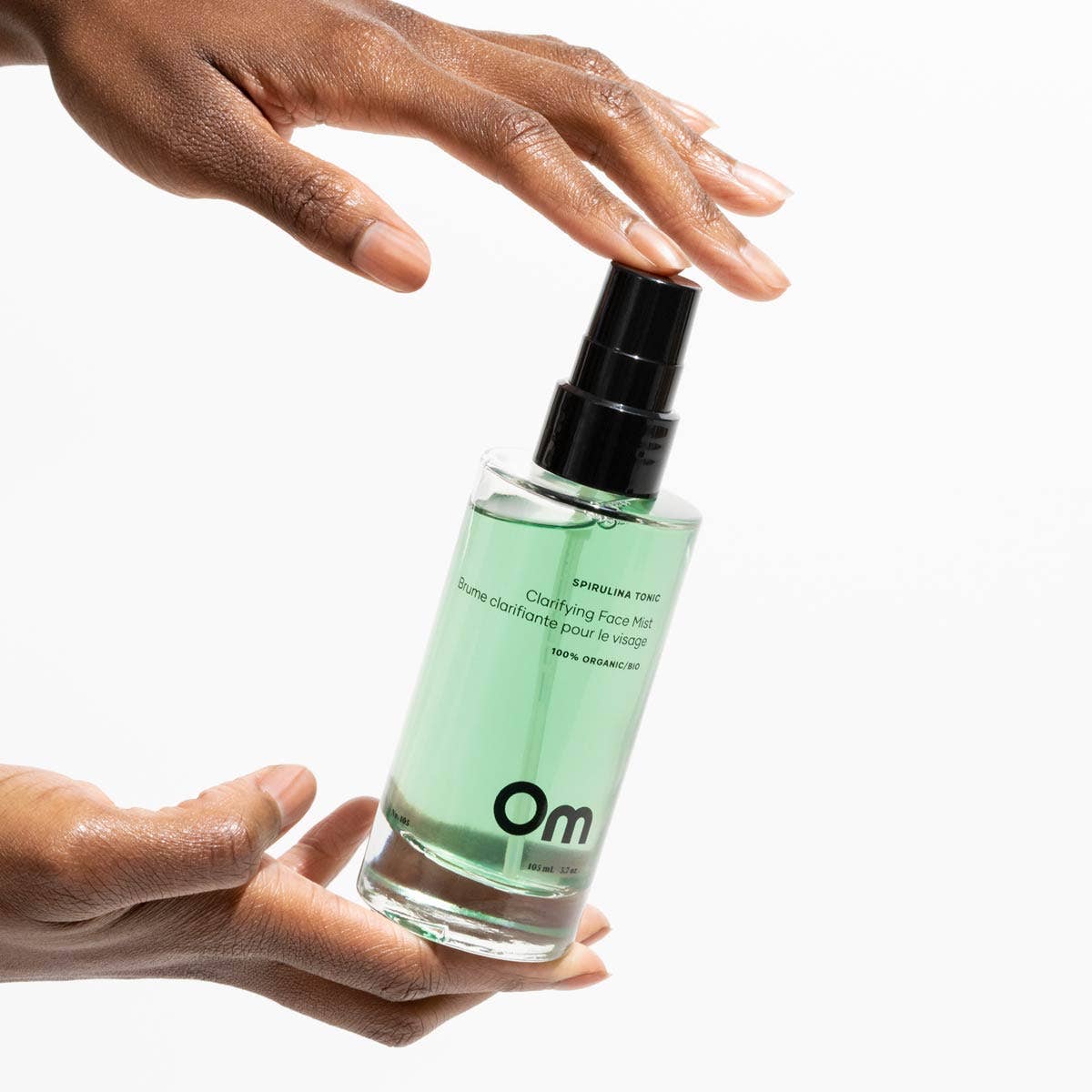 Om Organics Skincare Spirulina Tonic Clarifying Face Mist - Full Size 105 ml