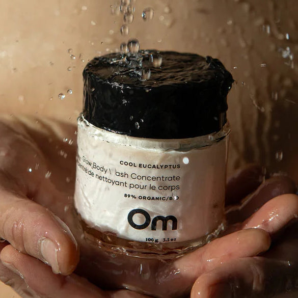 Om Organics Cool Eucalyptus Glow Body Wash Concentrate