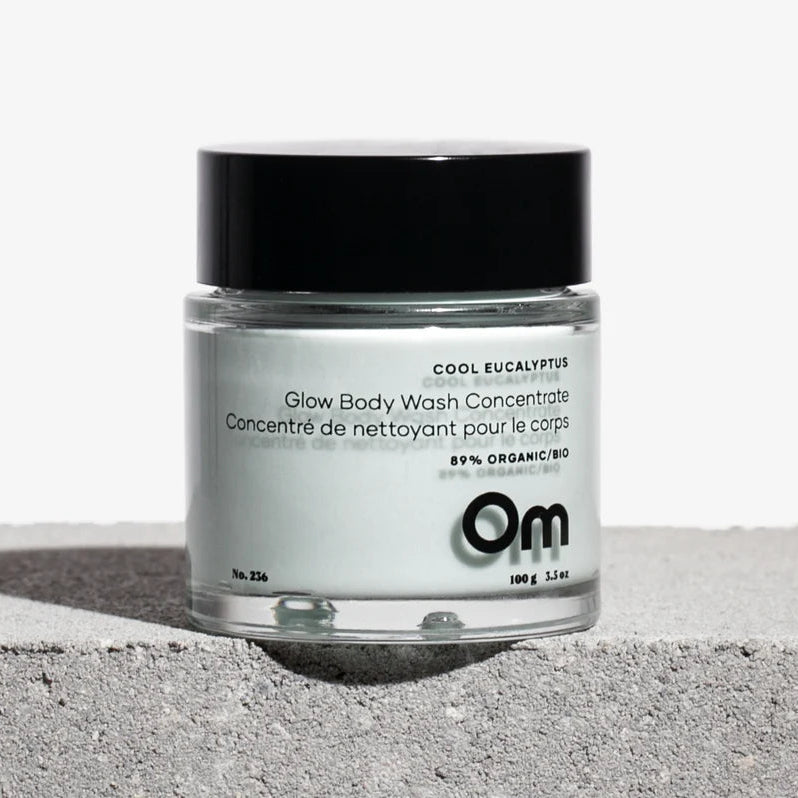 Om Organics Cool Eucalyptus Glow Body Wash Concentrate