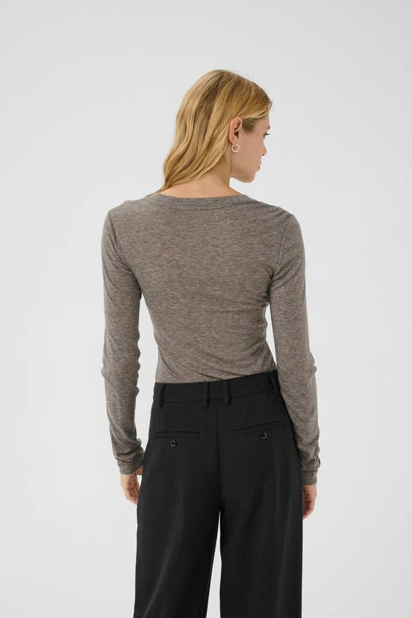 Part Two TinniesiPW T-Shirt Falcon Melange