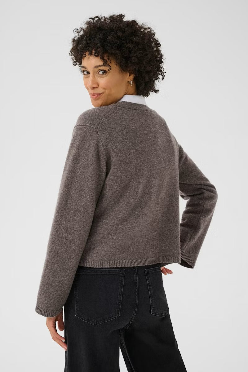 Part Two SvevaPW Cardigan Falcon Melange