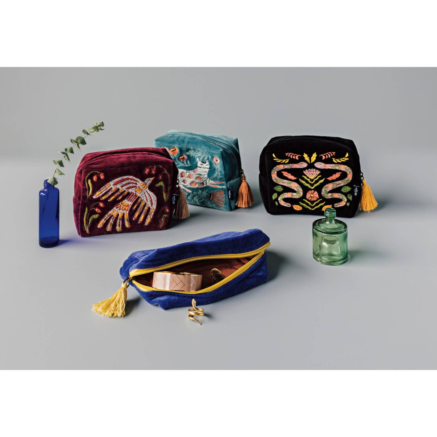 Danica Brands - Amulet Embroidered Pouch