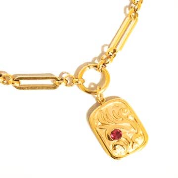 HoopLa - Tempest Heart Charm Bracelet