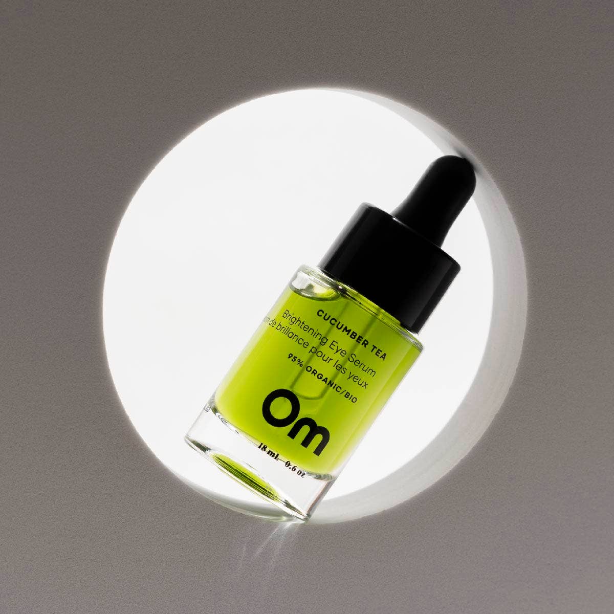 Om Organics Skincare Cucumber Tea Brightening Eye Serum