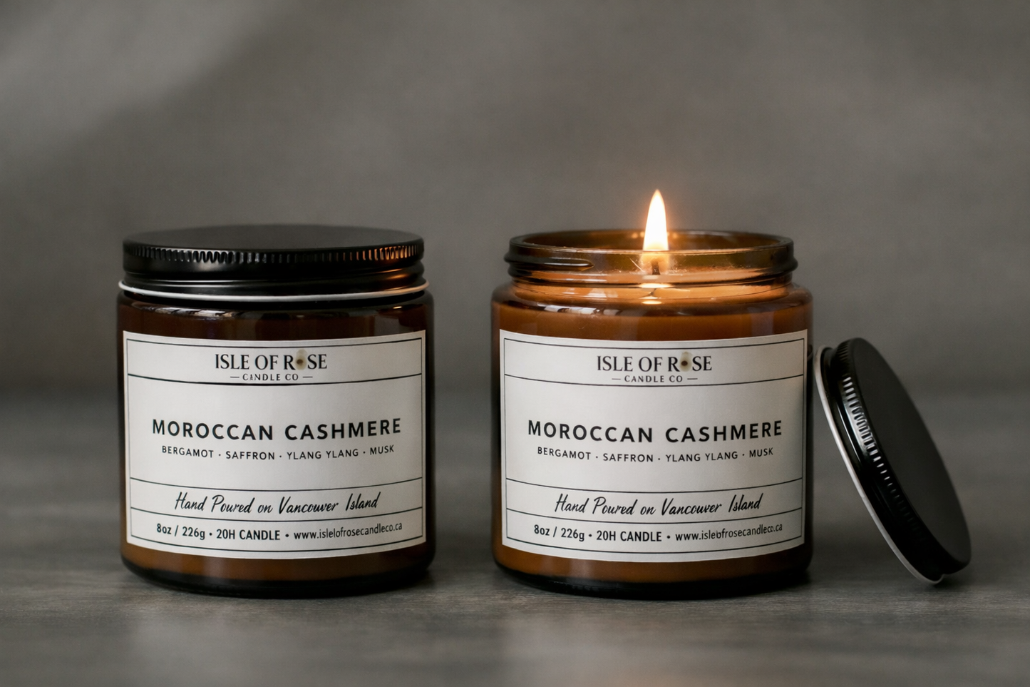 Isle of Rose Candle Co. - Candle Moroccan Cashmere