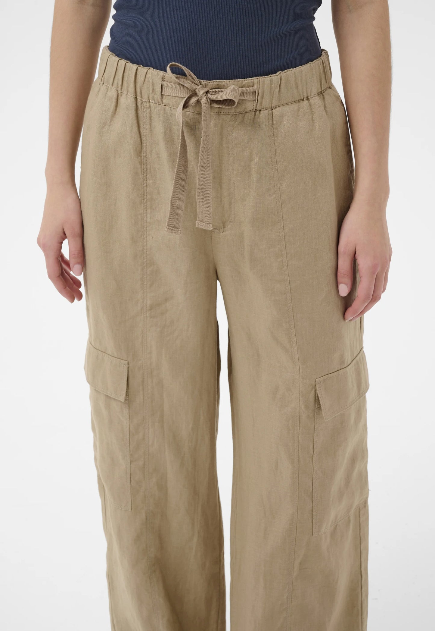 Part Two AtenaPW Pants Silver Mink
