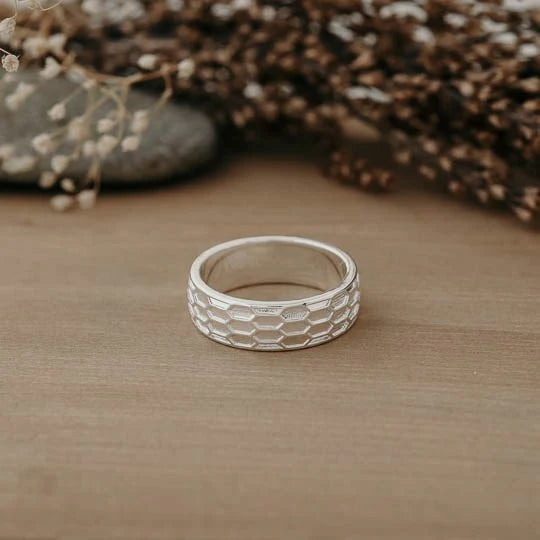 Wild Abandon Bionic Ring Silver