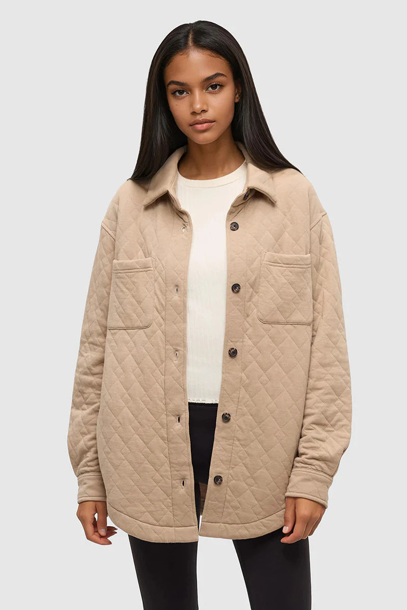 TenTree Dunes Shacket Birchwood Heather