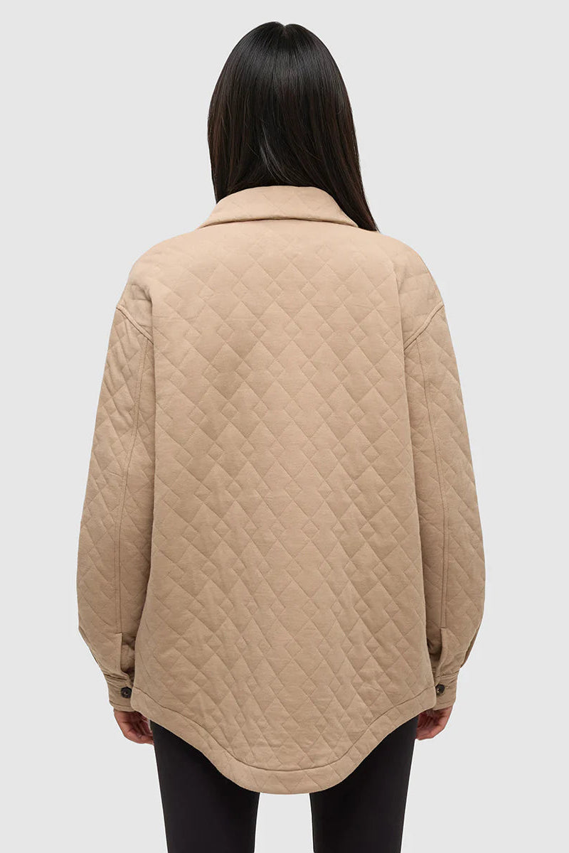 TenTree Dunes Shacket Birchwood Heather