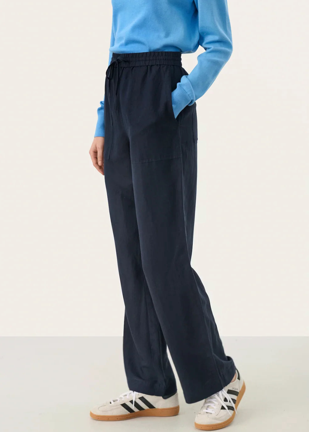 Part Two Eniola Linen Trousers After Midnight