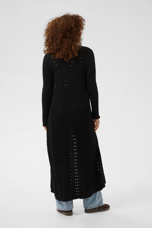 Kaffe KApinta Knit Cardigan Black Deep