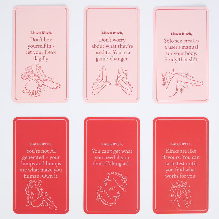 Listen Bitch Sex Edition Cards
