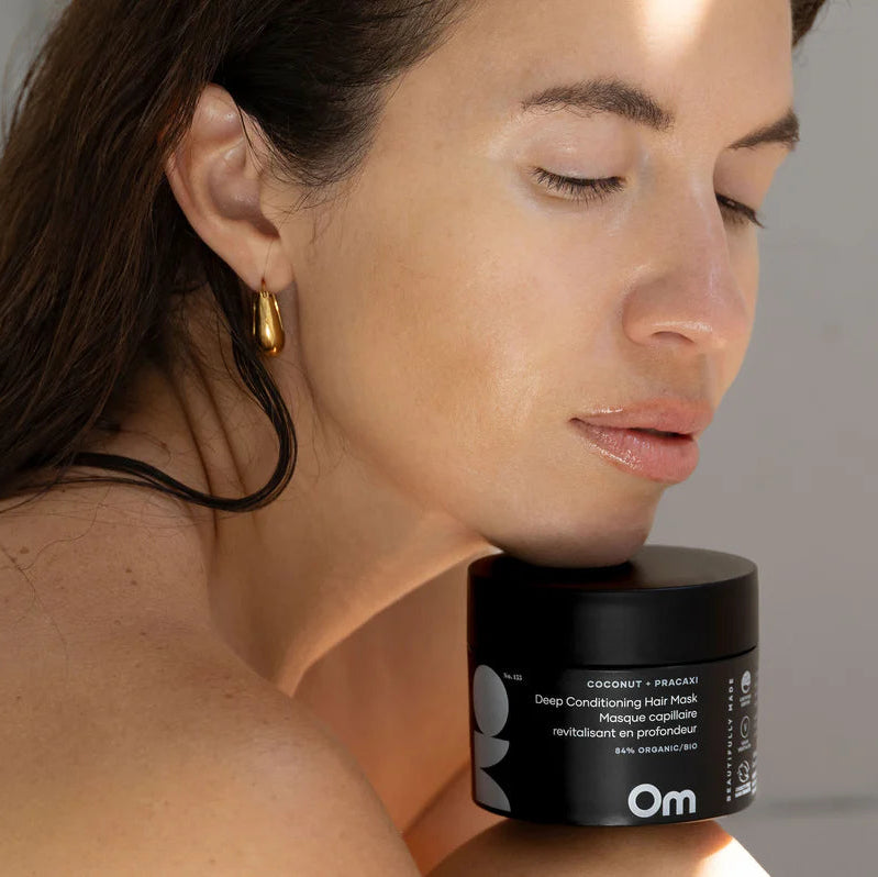 Om Organics Coconut + Pracaxi Deep Conditioning Hair Mask - Full Size 150ml