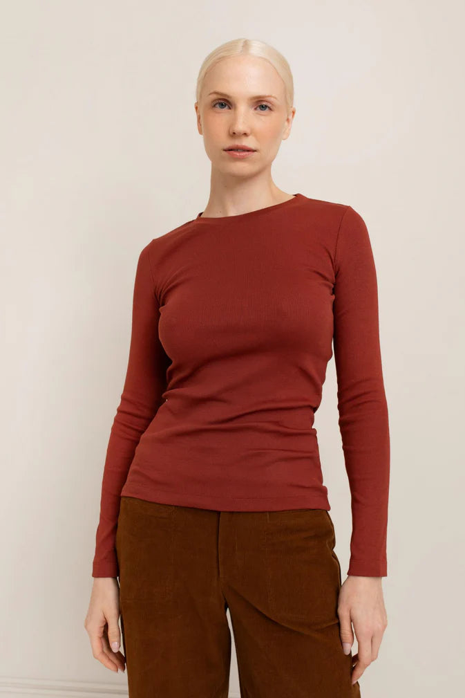 Paper Label Lisa Long Sleeve Top
