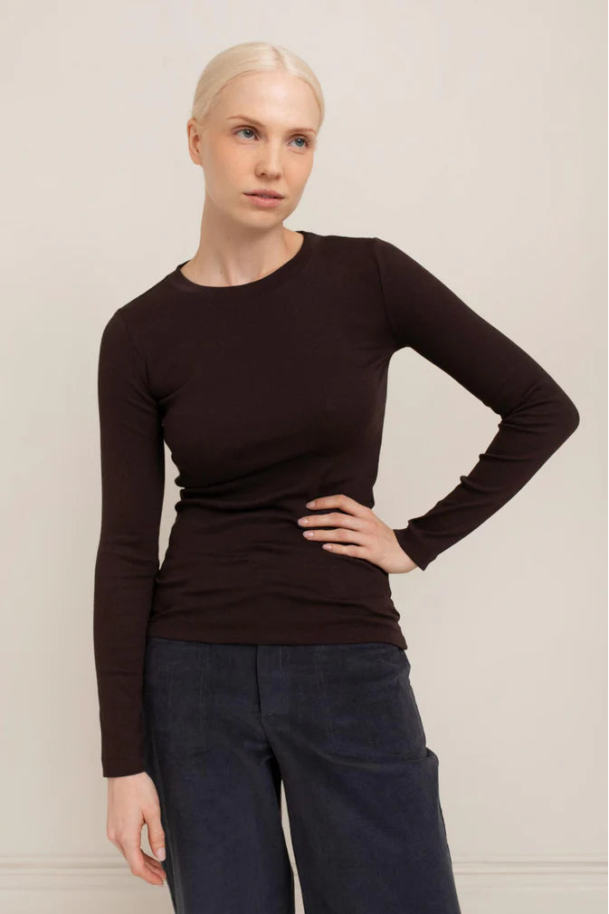 Paper Label Lisa Long Sleeve Top