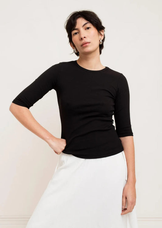Paper Label Akari Crew Neck Top