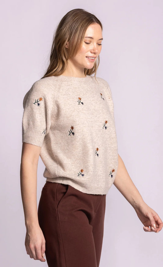 Pink Martini Marcella Sweater Beige