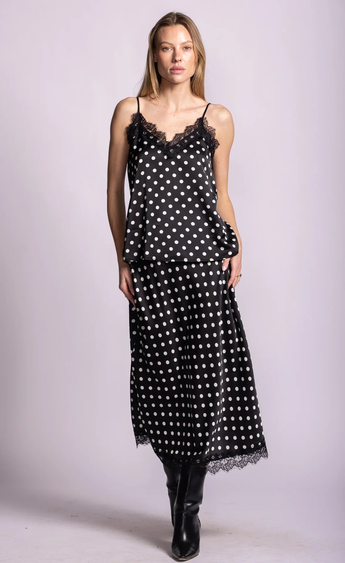 Pink Martini Poppie Top Black