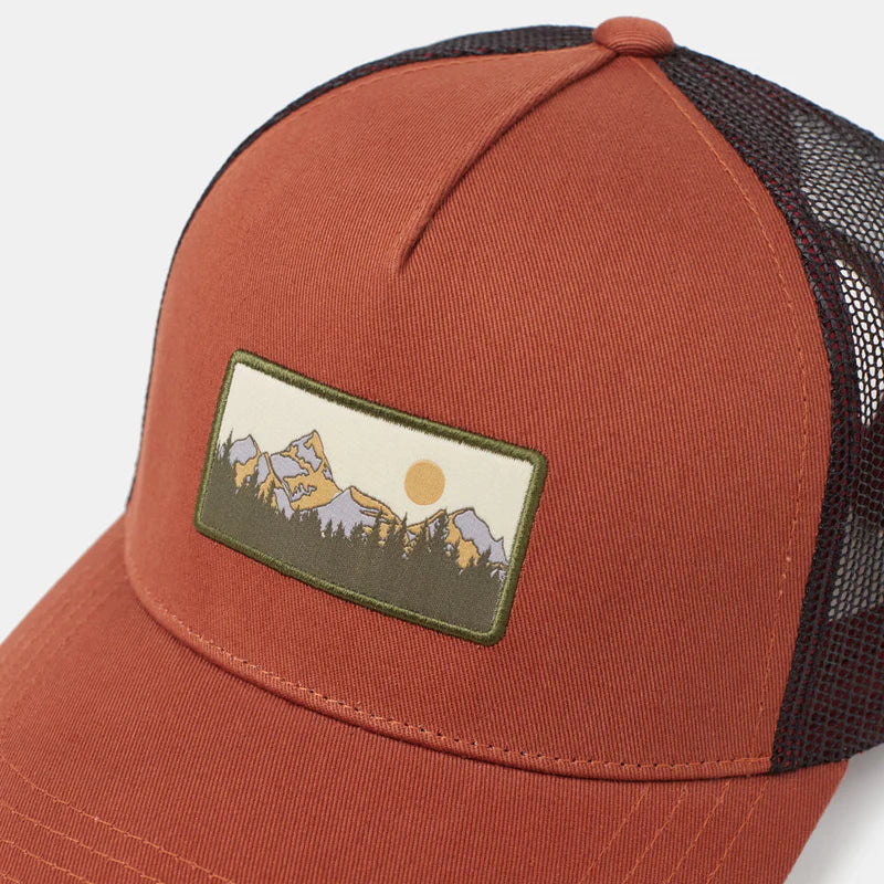 Tentree Hat Mountain Patch Altitude Sequoia/Winter Moss