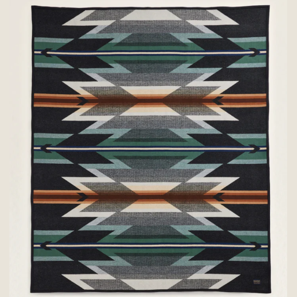 Pendleton Blanket Queen Size Wyeth Trail Oxford