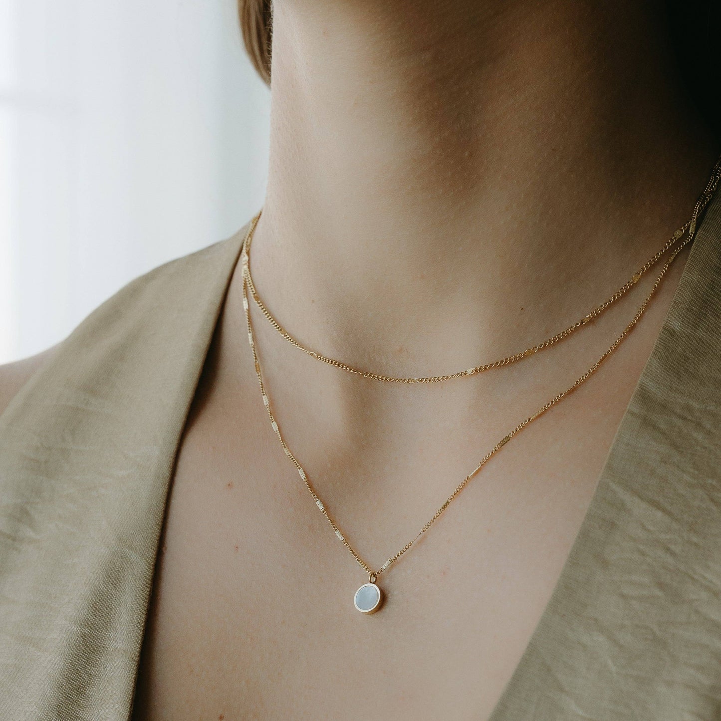 Petite Gold Liora Necklace