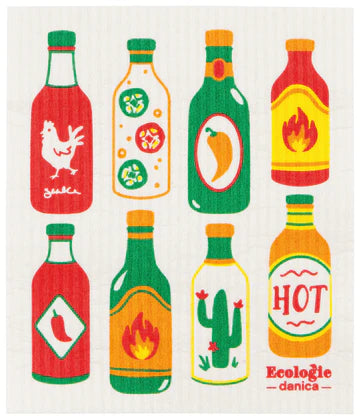 Danica Swedish Sponge Cloth Hot Sauce