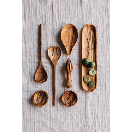 Danica Brands - Olive Wood Pinch Bowls Set of 4