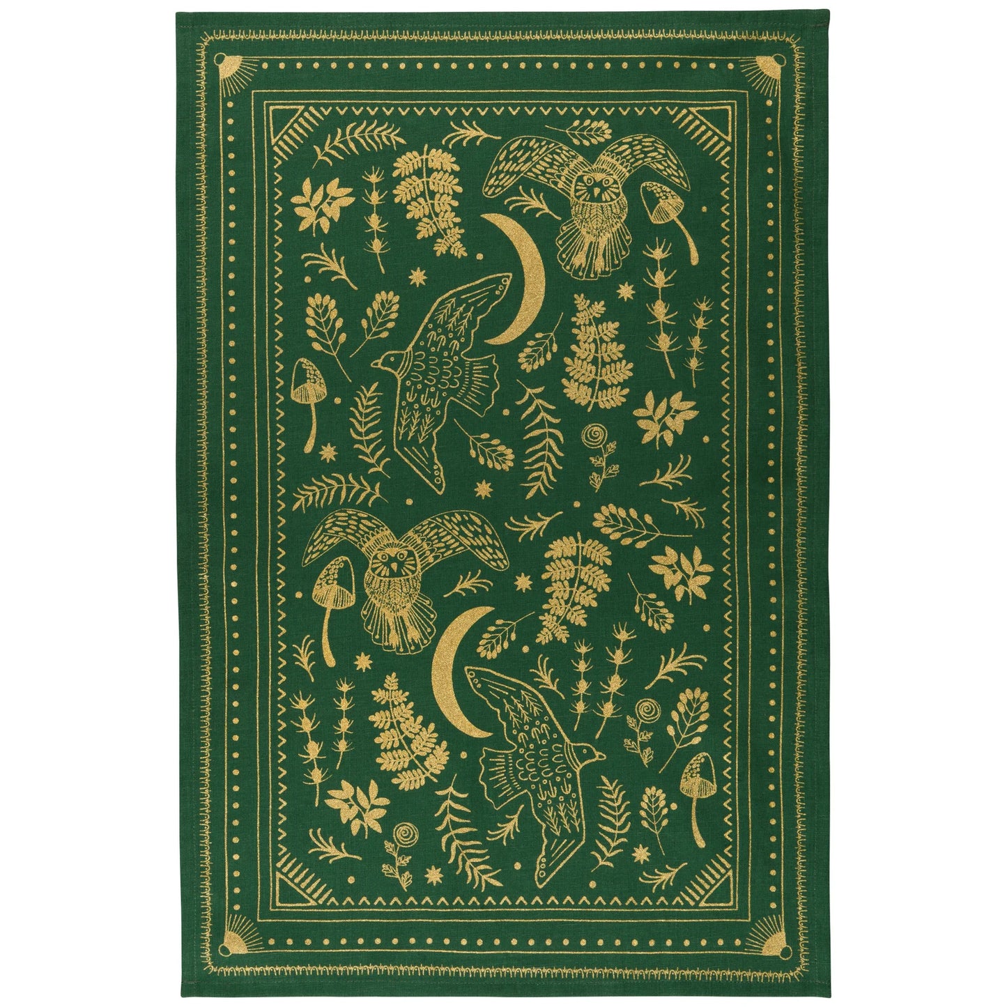 Danica Linen Blend Dishtowels Set/2 Moonlit