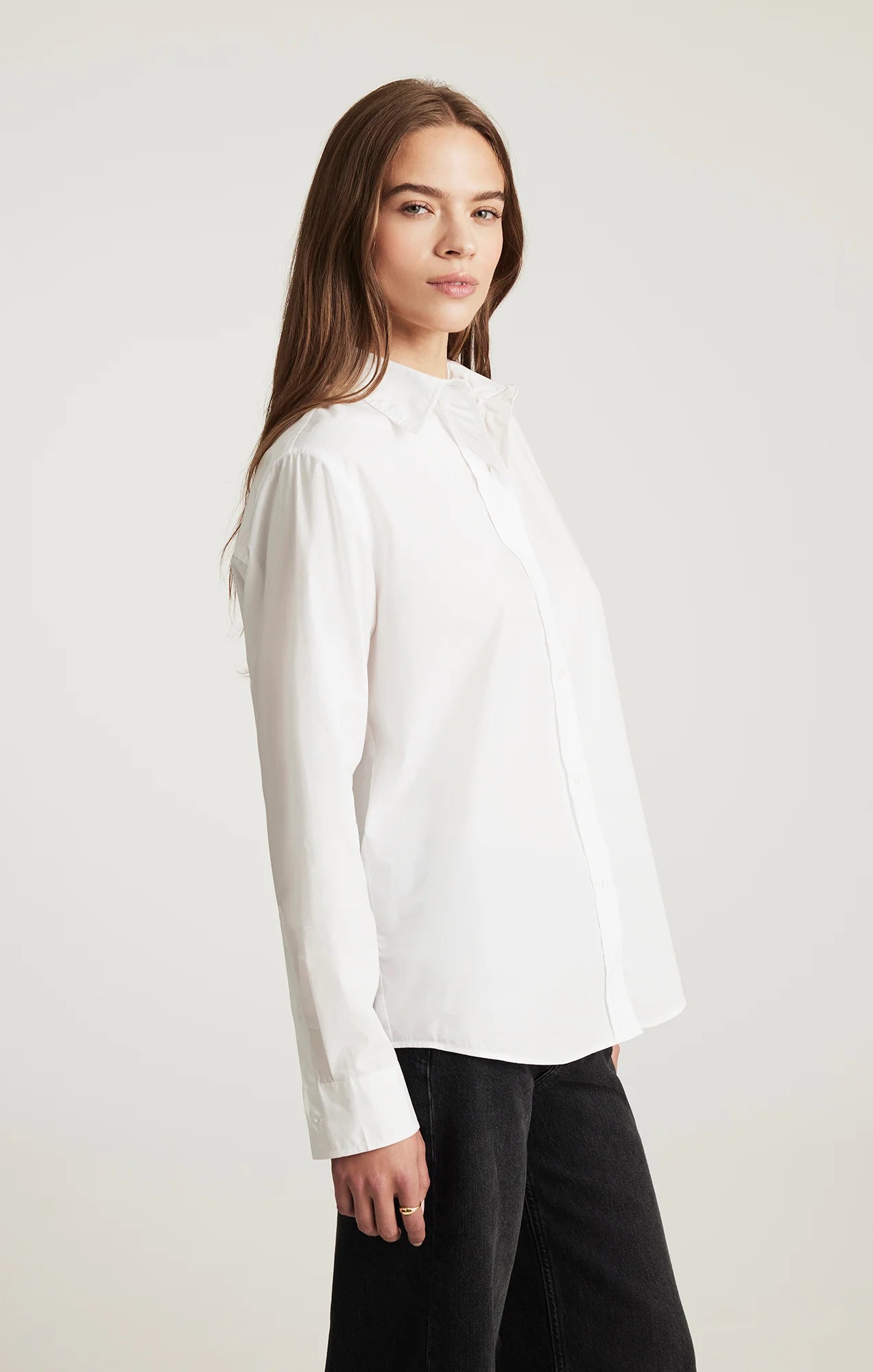 Mavi Long Sleeve Shirt White