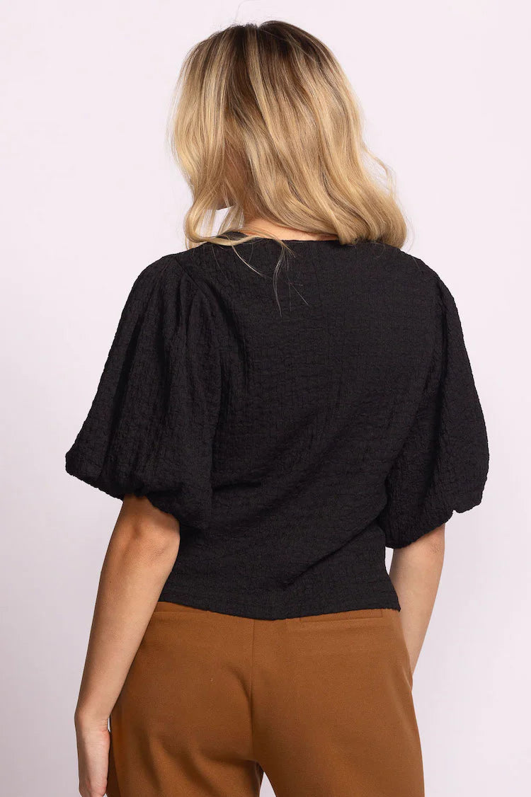 Pink Martini Lita Top Black