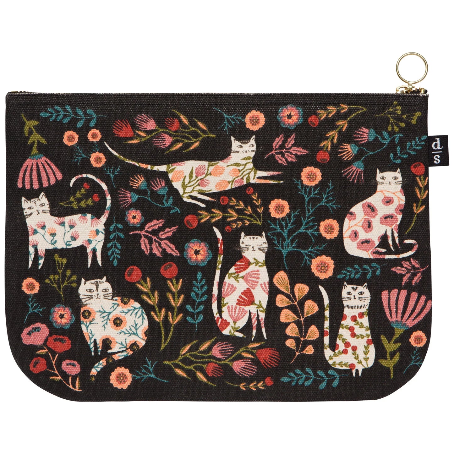 Danica Zip Pouch Large Catbloom
