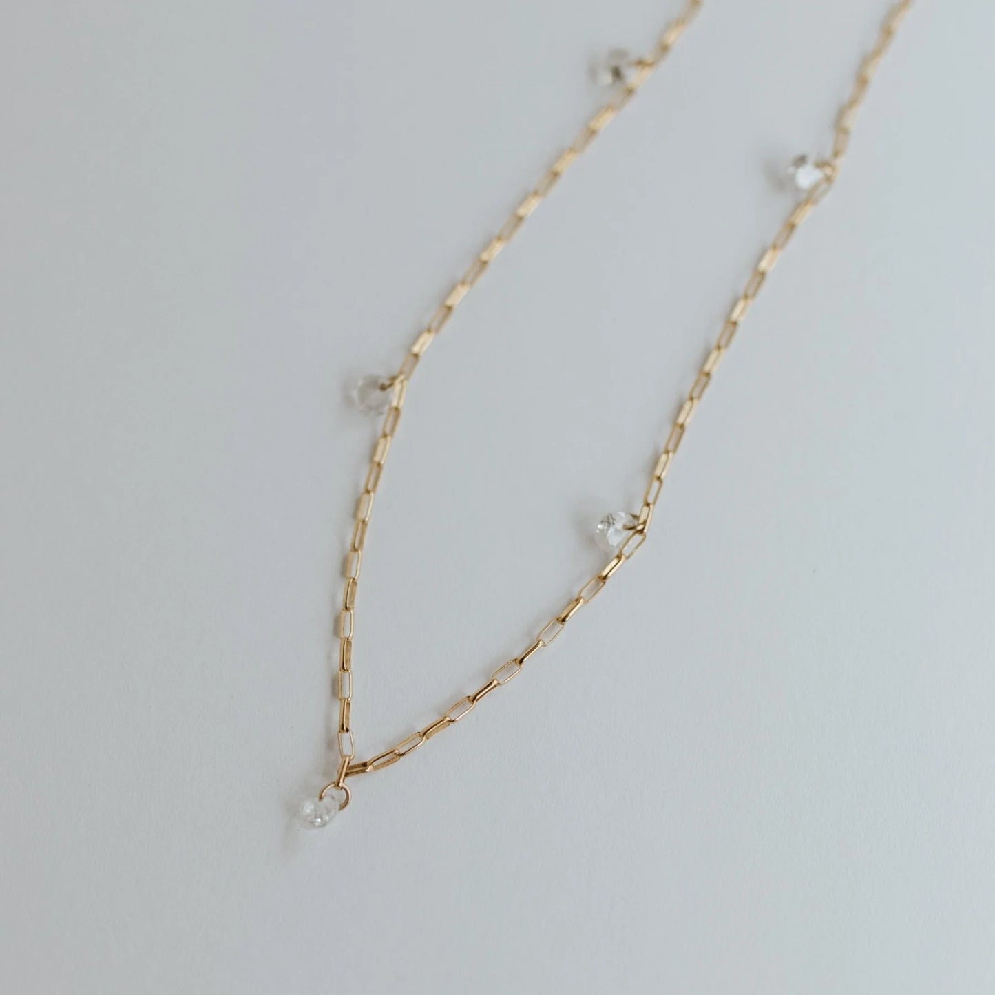 Jillian Leigh Soho Necklace Gold/Crystal