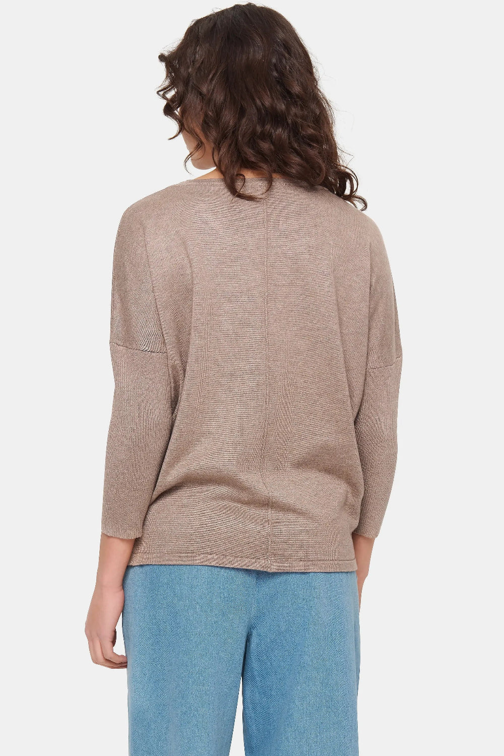 Saint Tropez R-Neck Pullover MilaSZ Atmos Melange