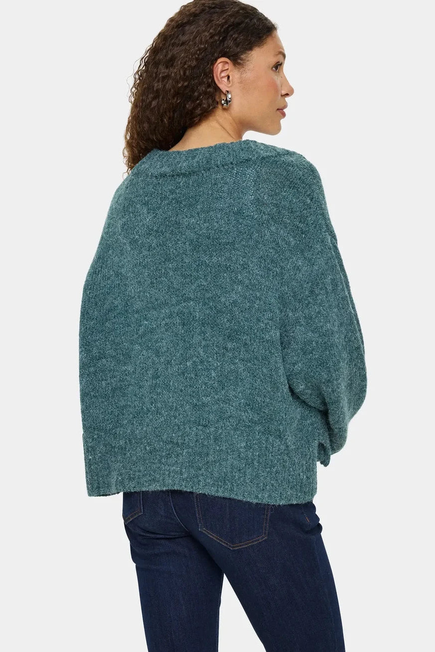 Saint Tropez MallorySZ Cardigan June Bug Melange