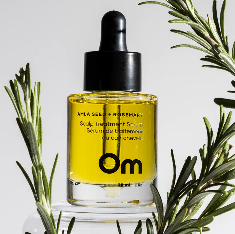 Om Organics Amla Seed + Rosemary Scalp Treatment Serum