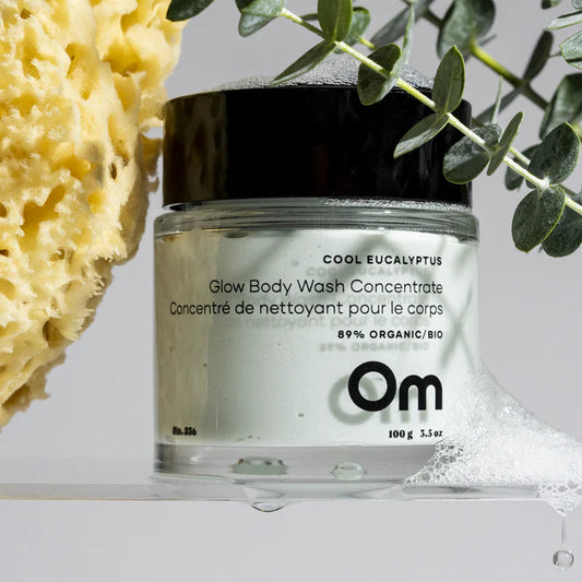 Om Organics Cool Eucalyptus Glow Body Wash Concentrate
