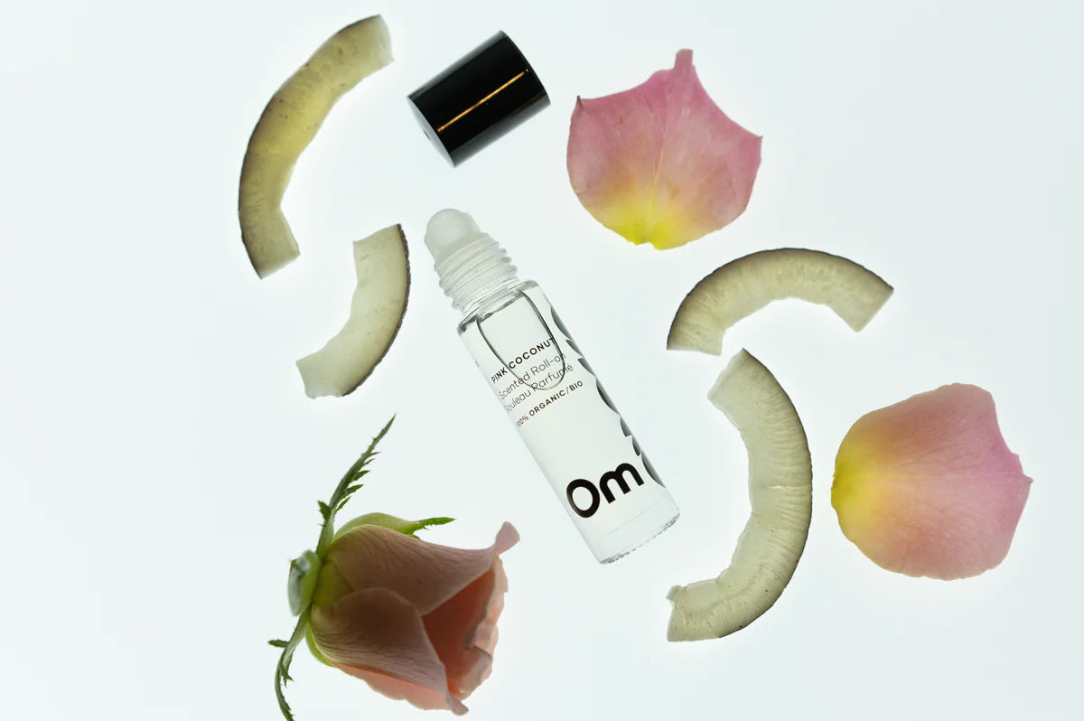 Om Organics Skincare Pink Coconut Scented Roll On