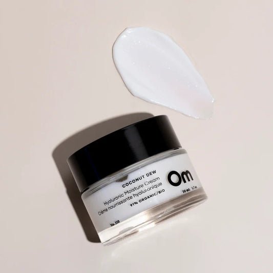 Om Organics Coconut Dew Hyaluronic Moisture Cream - Full Size 50ml