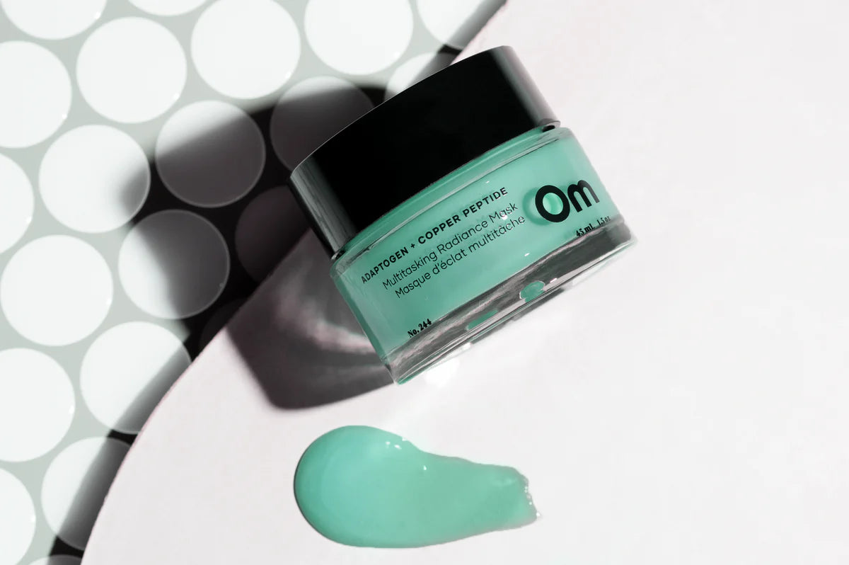 Om Organics Skincare Adaptogen + Copper Peptide Multitasking Radiance Mask - Full Size 45ml