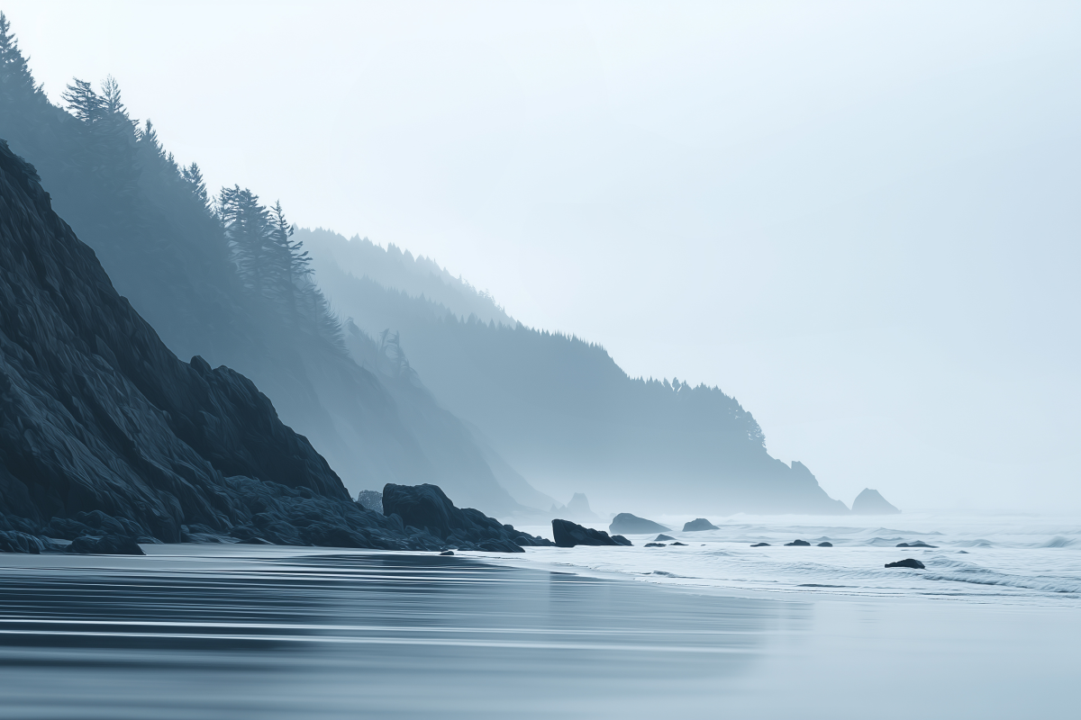 Isle of Rose Candle Co. - Candle Coastal Fog
