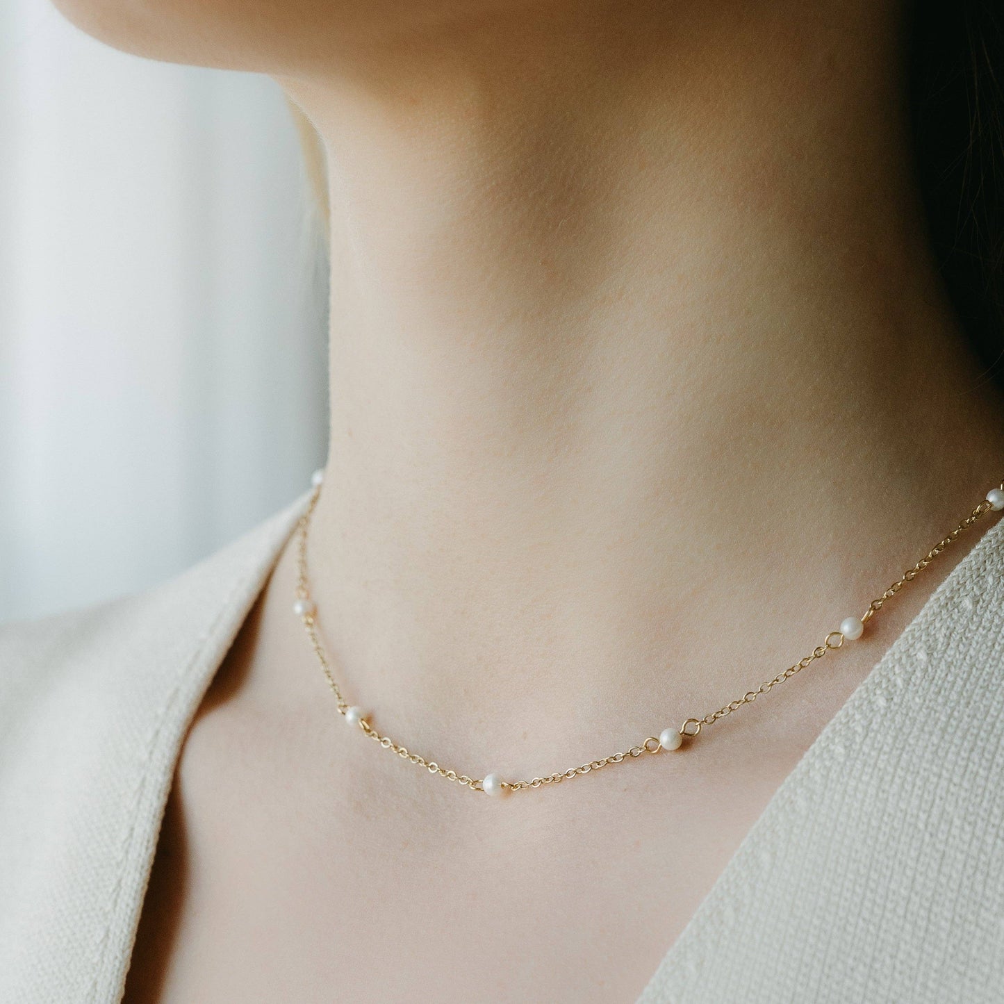 Petite Gold  Maren Necklace