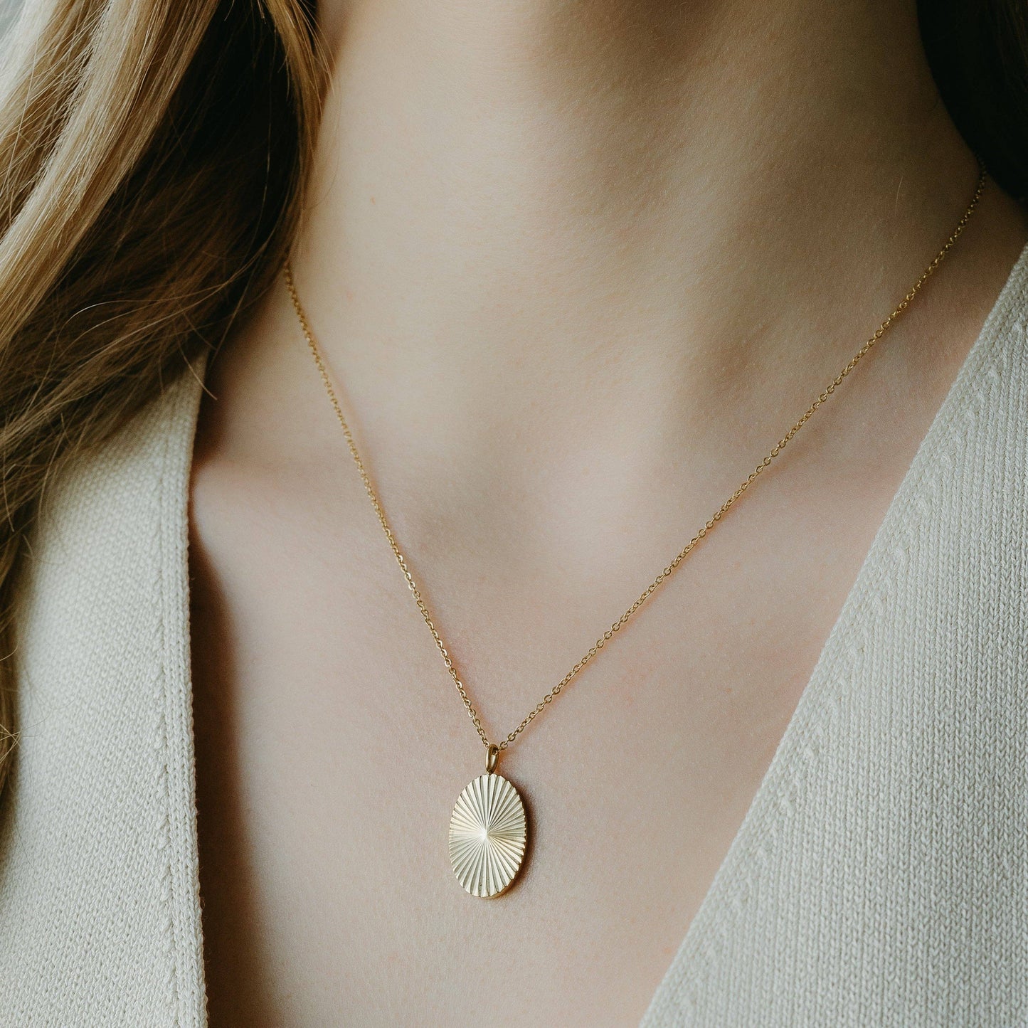 Petite Gold Solara Necklace