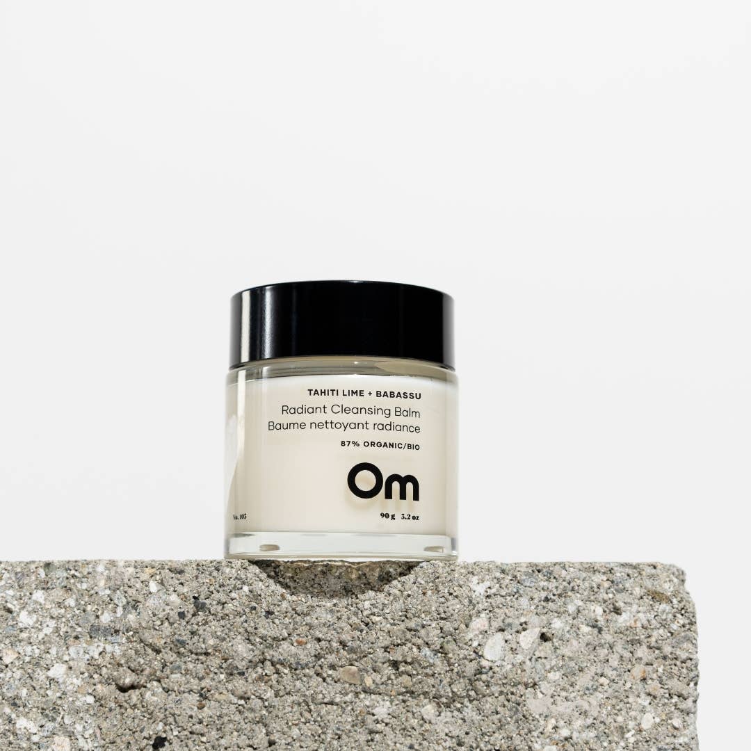 Om Organics Skincare - Tahiti Lime + Babassu Radiant Cleansing Balm: Mini