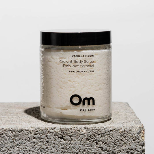 Om Organics Skincare - Vanilla Moon Radiant Body Scrub  Full Size - 140 g