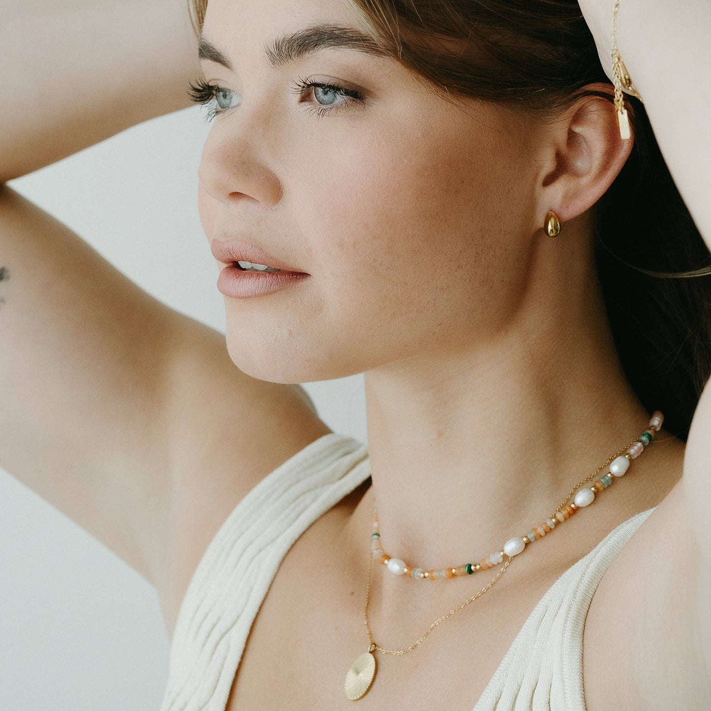 Petite Gold Solara Necklace