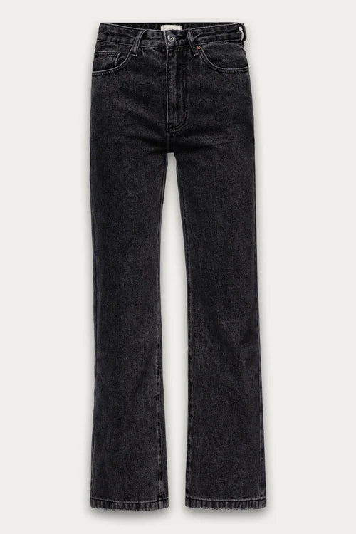 Kuwalla Blair Mid Rise Classic Jeans Charcoal