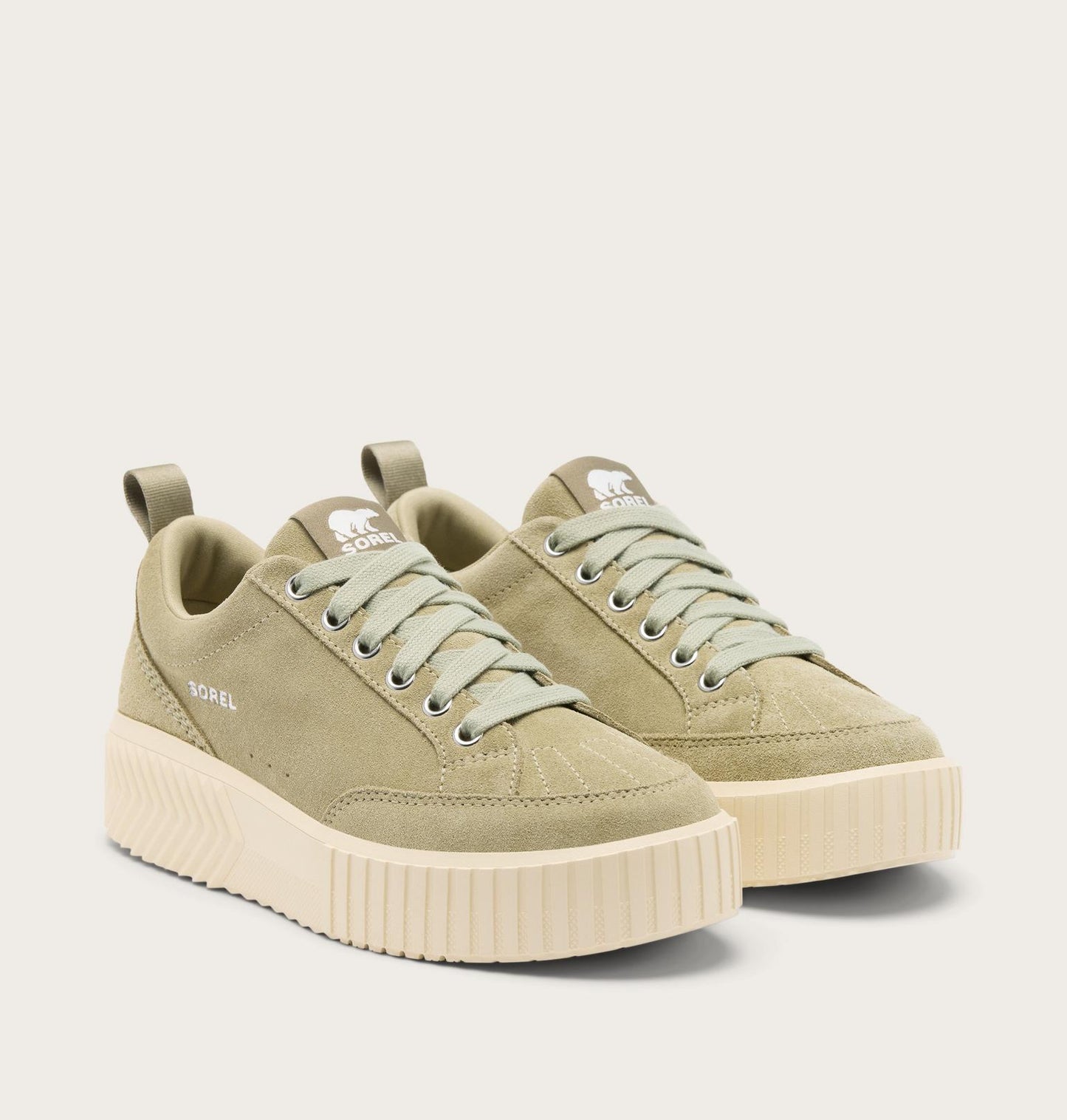 Sorel Ona Ave Low Sneaker Dusty Twill, Chalk