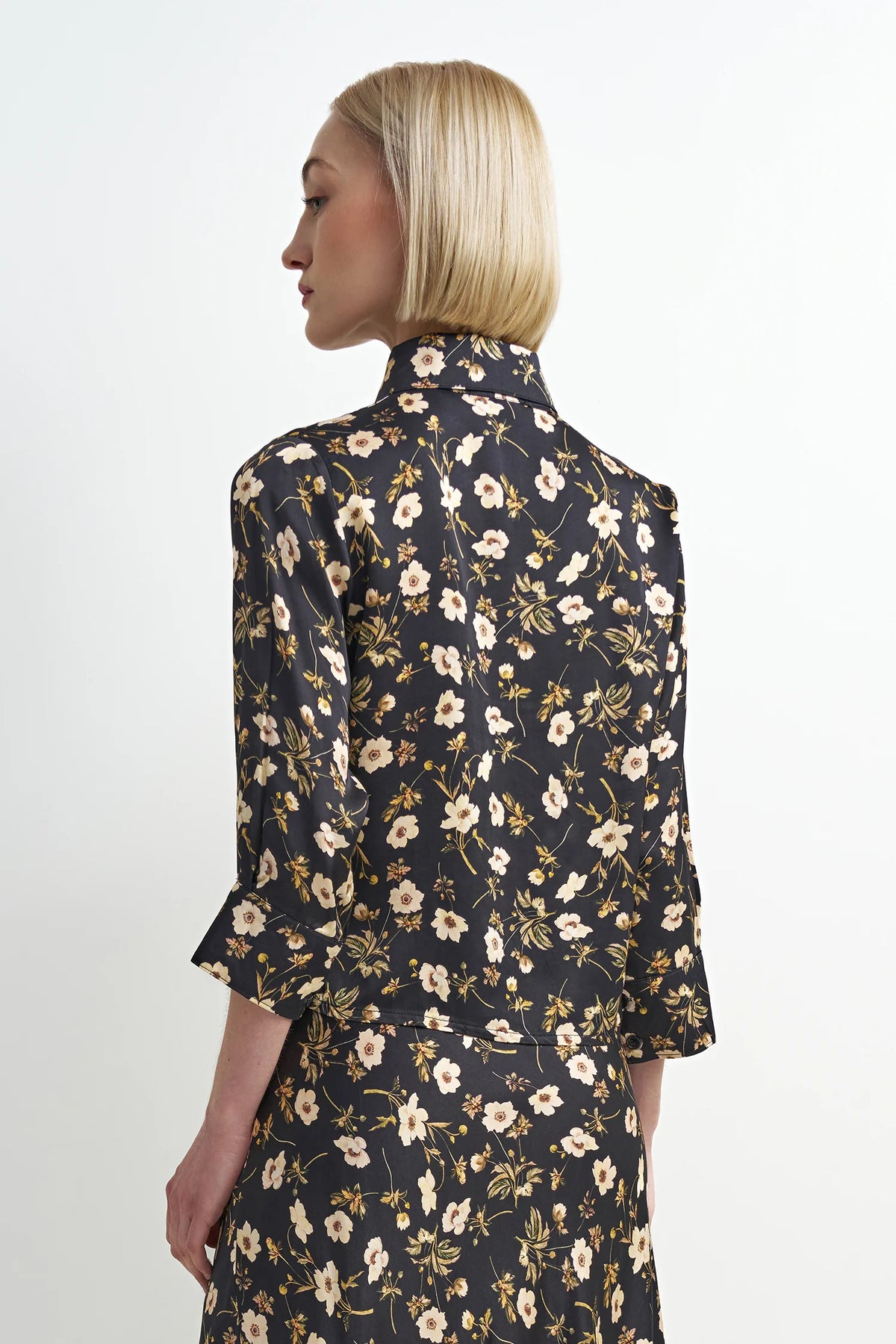 Astrid Tatum Shirt Black Floral